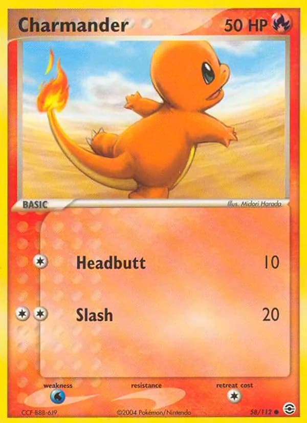 Charmander — FireRed & LeafGreen, Common
