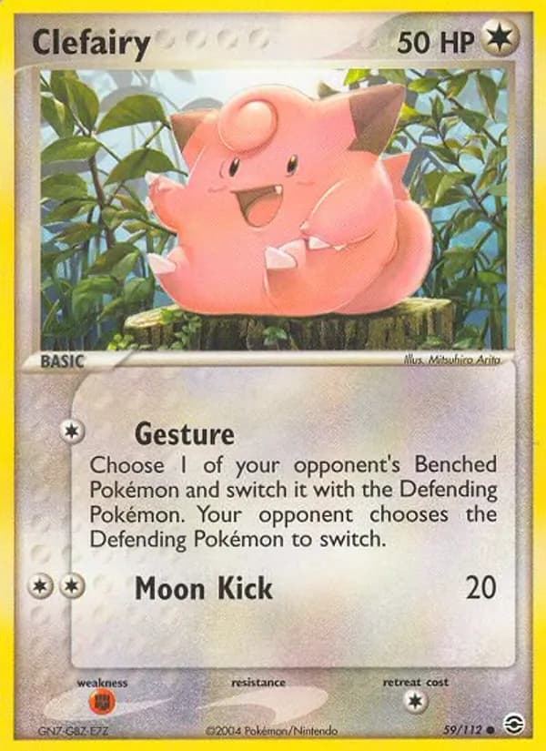 Clefairy — FireRed & LeafGreen, Common