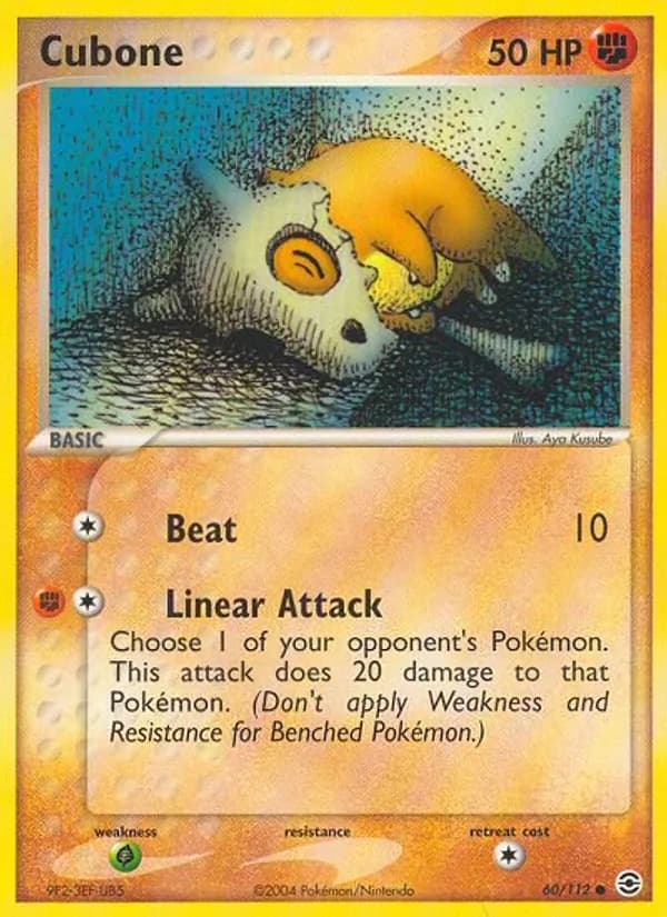 Cubone — FireRed & LeafGreen, Common