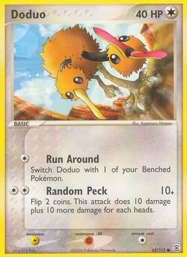 Doduo — FireRed & LeafGreen, Common