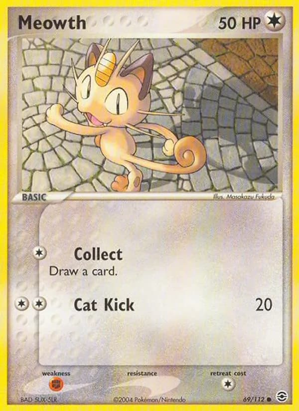 Meowth — FireRed & LeafGreen, Common