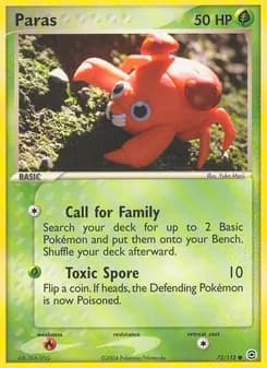 Paras — FireRed & LeafGreen — Common