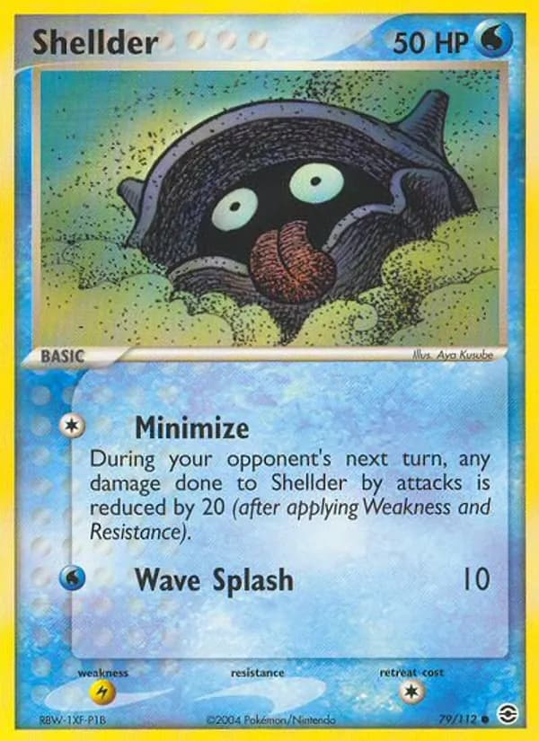 Shellder — FireRed & LeafGreen, Common