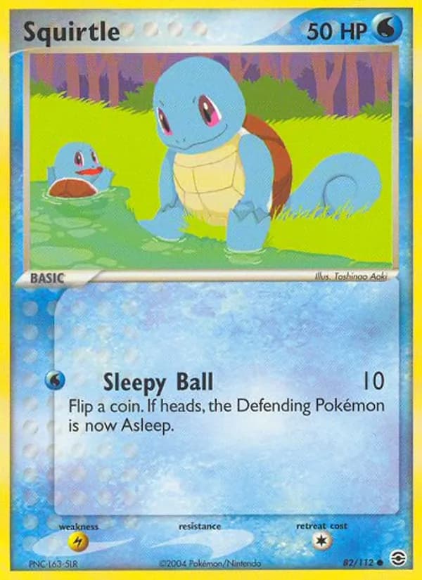Squirtle — FireRed & LeafGreen, Common