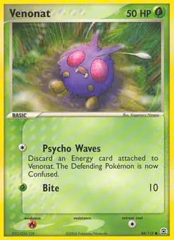 Venonat — FireRed & LeafGreen — Common