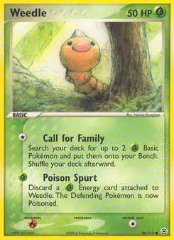 Weedle — FireRed & LeafGreen — Common