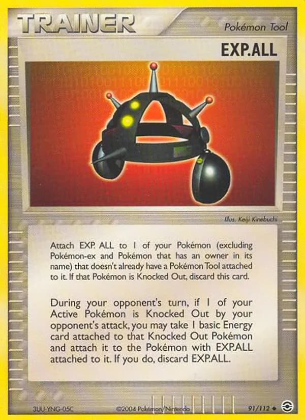 EXP. ALL — FireRed & LeafGreen, Uncommon