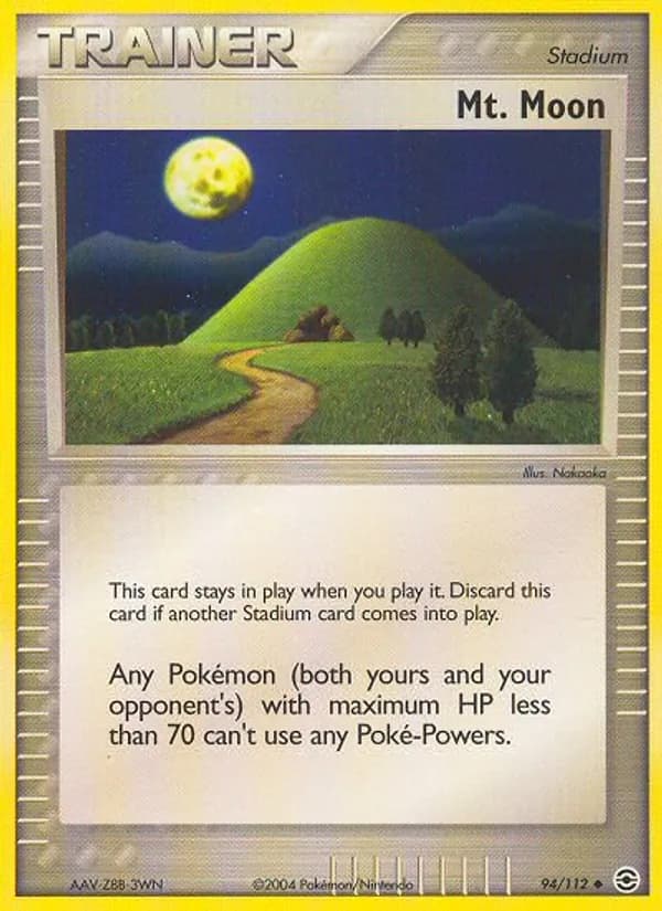 Mt. Moon — FireRed & LeafGreen, Uncommon