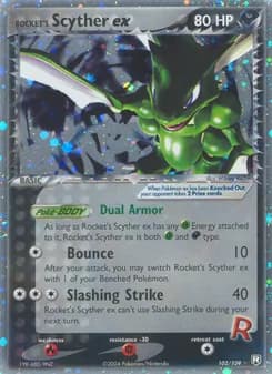Rocket's Scyther ex — Team Rocket Returns — Rare