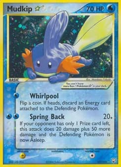 Mudkip Star — Team Rocket Returns — Rare