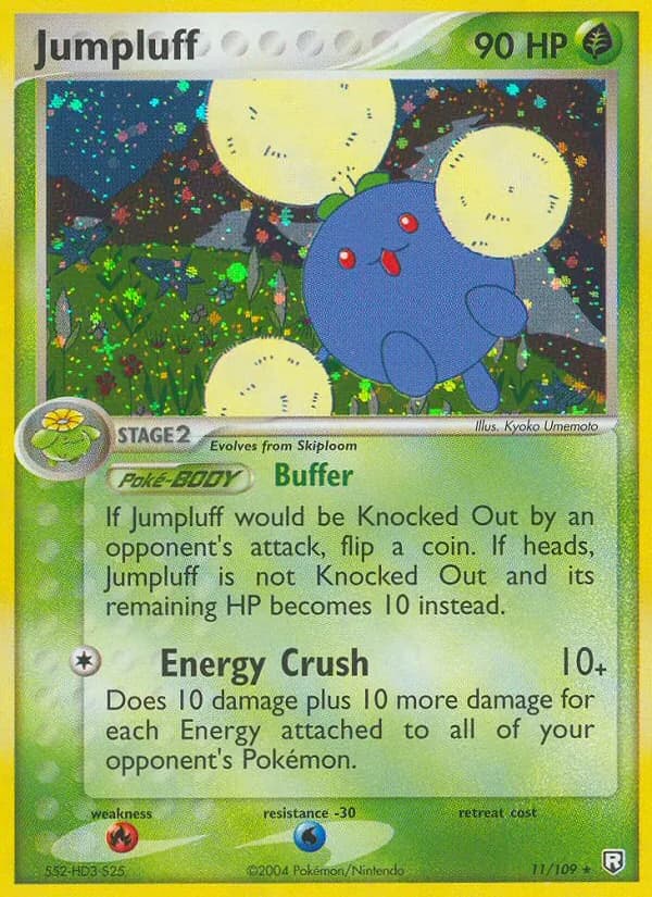 Jumpluff — Team Rocket Returns, Rare