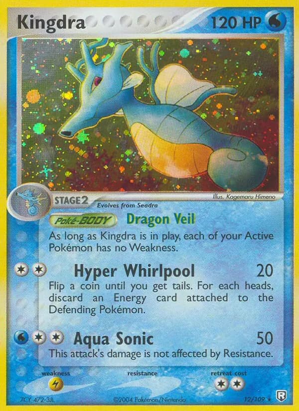 Kingdra — Team Rocket Returns, Rare