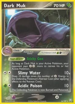 Dark Muk — Team Rocket Returns — Rare