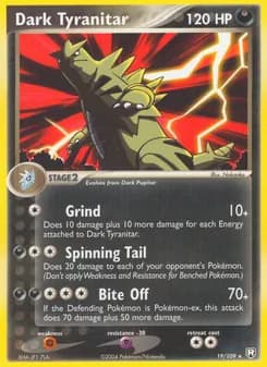 Dark Tyranitar — Team Rocket Returns — Rare