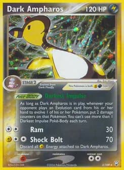 Dark Ampharos — Team Rocket Returns — Rare