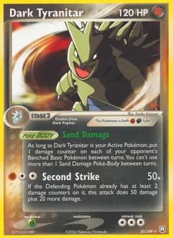 Dark Tyranitar — Team Rocket Returns — Rare