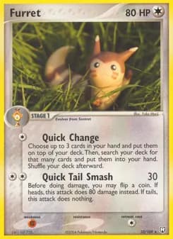 Furret — Team Rocket Returns — Rare
