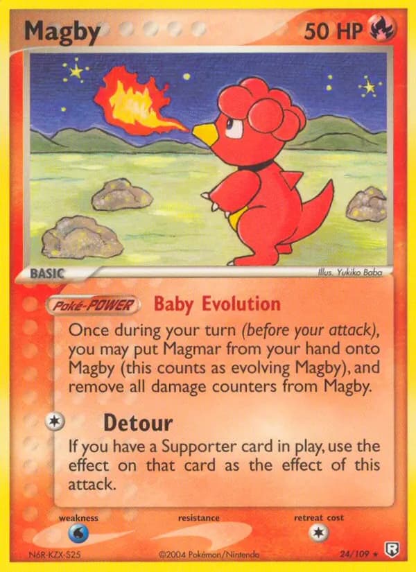 Magby — Team Rocket Returns, Rare