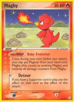 Magby — Team Rocket Returns — Rare