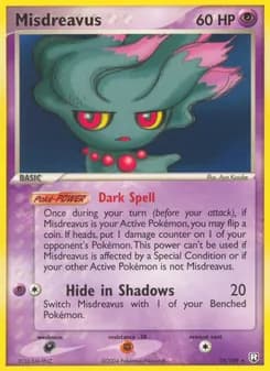 Misdreavus — Team Rocket Returns — Rare