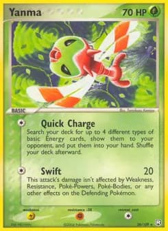 Yanma — Team Rocket Returns — Rare