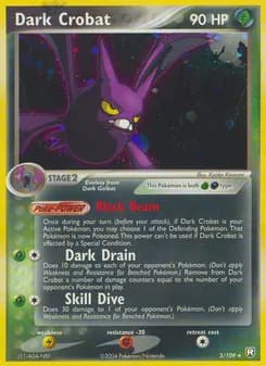 Dark Crobat — Team Rocket Returns — Rare