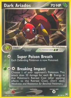 Dark Ariados — Team Rocket Returns — Uncommon