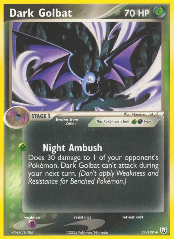 Dark Golbat — Team Rocket Returns, Uncommon