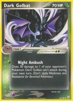 Dark Golbat — Team Rocket Returns — Uncommon