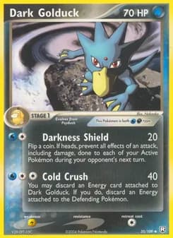 Dark Golduck — Team Rocket Returns — Uncommon