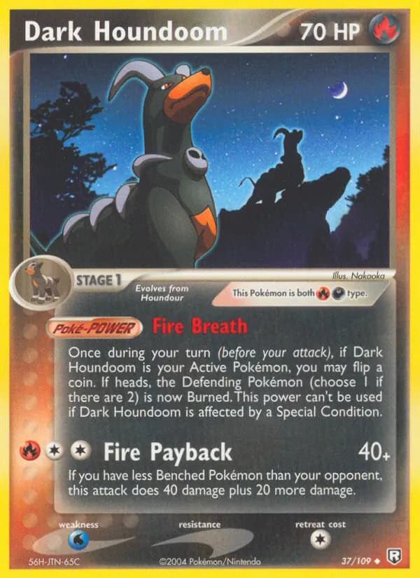 Dark Houndoom — Team Rocket Returns, Uncommon