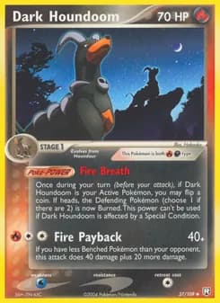 Dark Houndoom — Team Rocket Returns — Uncommon