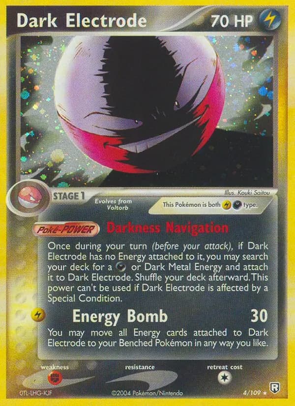Dark Electrode — Team Rocket Returns, Rare