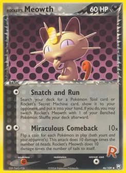 Rocket's Meowth — Team Rocket Returns — Uncommon