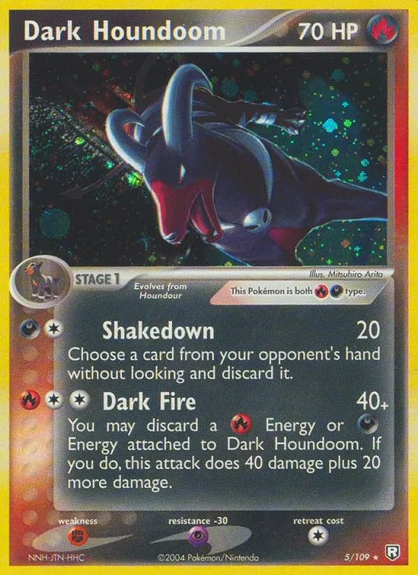 Dark Houndoom — Team Rocket Returns, Rare