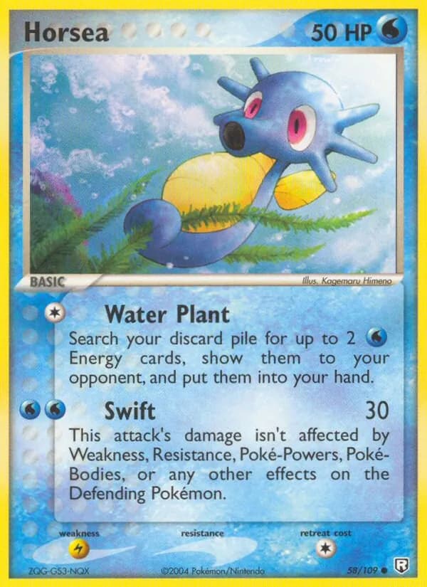 Horsea — Team Rocket Returns, Common