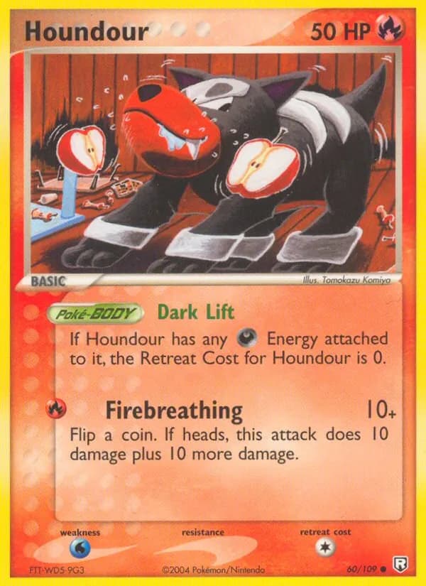 Houndour — Team Rocket Returns, Common