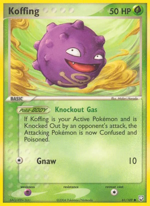 Koffing — Team Rocket Returns, Common