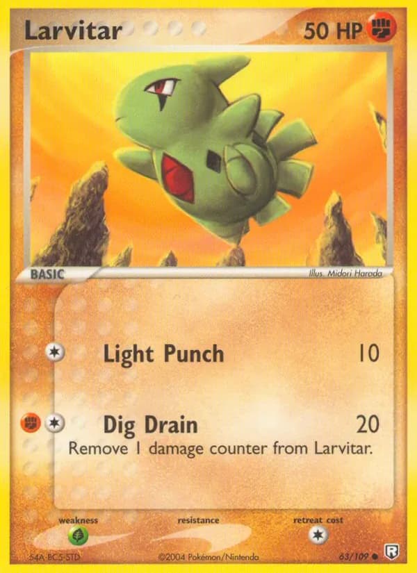 Larvitar — Team Rocket Returns, Common