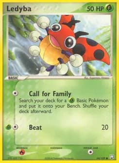 Ledyba — Team Rocket Returns — Common