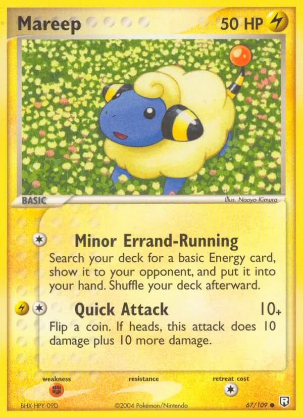 Mareep — Team Rocket Returns, Common