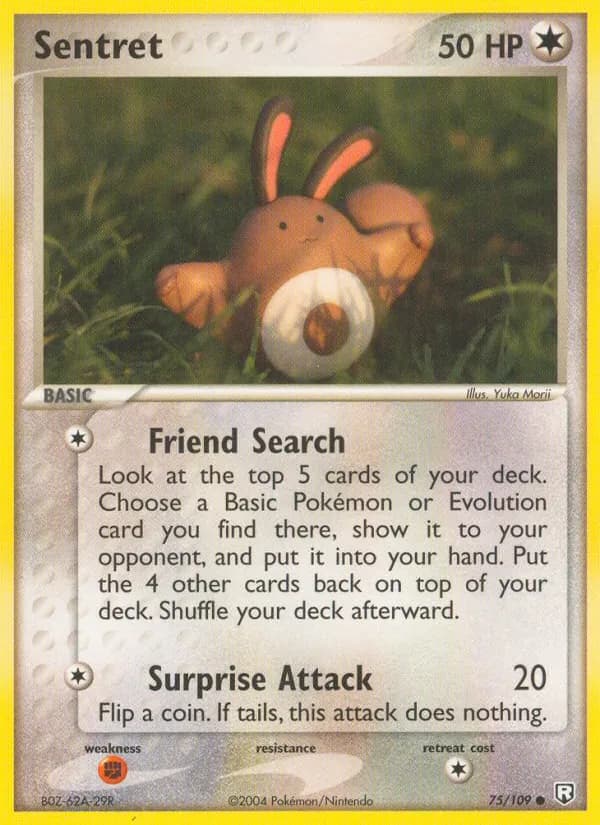 Sentret — Team Rocket Returns, Common