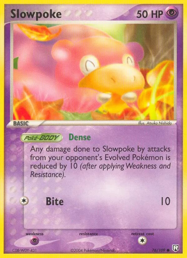 Slowpoke — Team Rocket Returns, Common