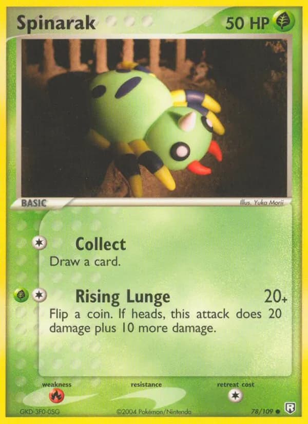Spinarak — Team Rocket Returns, Common