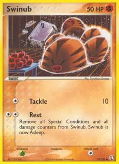 Swinub — Team Rocket Returns — Common