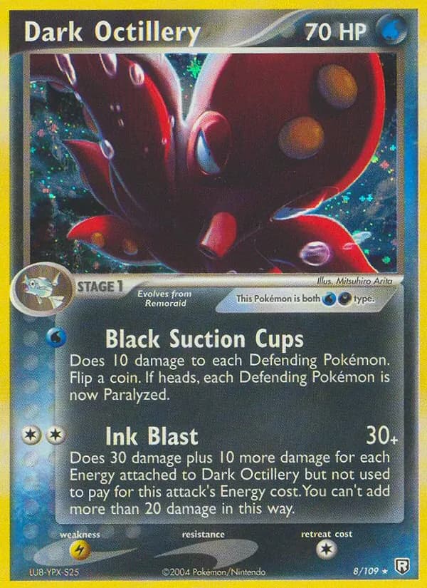 Dark Octillery — Team Rocket Returns, Rare
