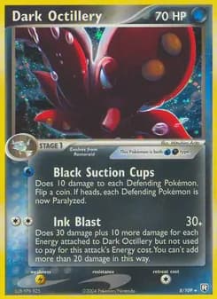 Dark Octillery — Team Rocket Returns — Rare