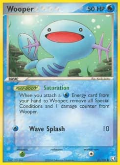 Wooper — Team Rocket Returns — Common