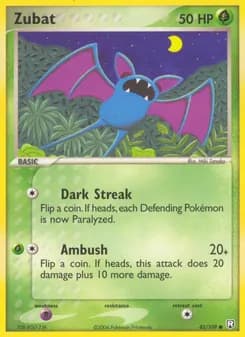 Zubat — Team Rocket Returns — Common