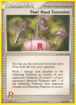 Pow! Hand Extension — Team Rocket Returns — Uncommon